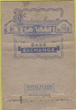 Matchbook Cover - Selfridge Air Base Mount Clemens MI  POOR 40 Strike