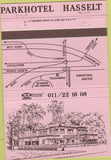 Matchbook Cover - Park Hotel Hasselt Belgium 40 Strike