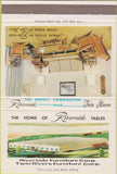 Matchbook Cover - Riverside Tables Fort Smith AR 40 Strike