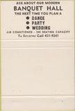 Matchbook Cover - Park Hills VFW KY 40 Strike