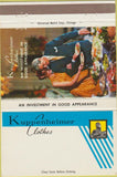 Matchbook Cover - Kuppenheimer Clothes Men's Suits 40 Strike