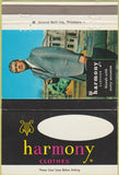 Matchbook Cover - Harmony Men's Suits Clothes 40 Strike