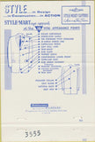 Matchbook Cover - Style Mart Clothes suits Mayfield KY 40 Strike