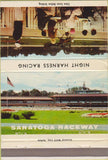 Matchbook Cover - Saratoga Harness Racing horse Saratoga Springs NY 40 Strike