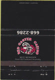 Matchbook Cover - Red Garter Casino West Andover NV 40 Strike