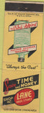 Matchbook Cover - Lane Drug Stores Clazoline Antiseptic