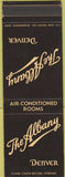 Matchbook Cover - The Albany Denver CO SAMPLE