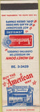 Matchbook Cover - American Jewelers San Diego CA Green Stamps SAMPLE