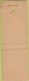 Matchbook Cover - Club Cafe Horse Racing New York City