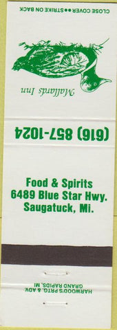 Matchbook Cover - Mallards Inn Saugatuck MI