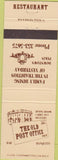 Matchbook Cover - Old Post Office Pekin IL