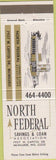 Matchbook Cover - North Federal Savings Milwaukee WI WORN