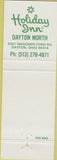 Matchbook Cover - Holiday Inn Dayton OH