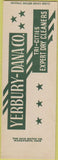 Matchbook Cover - Yerbury Dana Co Tri City Cleaners SAMPLE