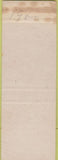Matchbook Cover - Lane Finance Co Cambridge City Shelbyville SAMPLE