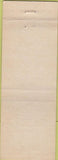 Matchbook Cover - Motel Giffard QC WEAR