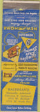 Matchbook Cover - New Home Sewing Machines Bachman's POOR