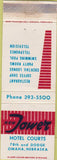 Matchbook Cover - New Tower Hotel Courts Omaha NE WEAR