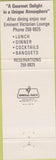 Matchbook Cover - The Ice House Restaurant Mishawaka IN