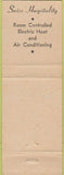 Matchbook Cover - Gerber Haus Fort Wayne IN