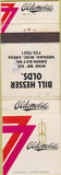 Matchbook Cover - Bill Hessler Oldsmobile Neenah WI WORN