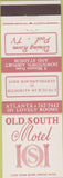 Matchbook Cover - Old South Motel Atlanta GA