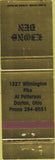 Matchbook Cover - Lion's Den Dayton OH