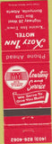 Matchbook Cover - Kozy Inn Motel Bonnyville AB