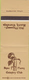 Matchbook Cover - Snee Farm Country club Mount Pleasant SC