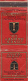 Matchbook Cover - Jones Dabney Lacquers Varnishes Louisville KY Malden MA CREASE