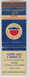 Matchbook Cover - American Standard Radiator Clover Sales NO TOWN