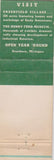 Matchbook Cover - Greenfield Village Dearborn MI WORN