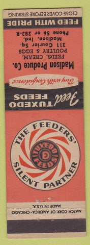 Matchbook Cover - Tuxedo Feeds Madison IN Produce