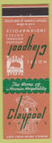 Matchbook Cover - Hotel Claypool Indianapolis IN