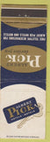 Matchbook Cover - Albert Pick Hotels