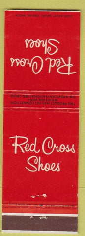 Matchbook Cover - Red Cross Shoes Bath NY