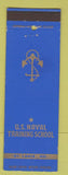 Matchbook Cover - Us Naval Training School St Louis MO