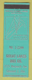 Matchbook Cover - Great Lakes Box Co Cleveland OH