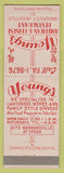 Matchbook Cover - Young???????s Chinese Restaurant University Heights OH