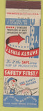 Matchbook Cover - Work Place Safety Rochester NY GM