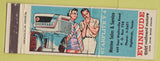 Matchbook Cover - Evinrude Boat Motors Highlands TX