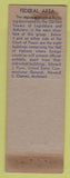 Matchbook Cover - 1939 New York World's Fair US Government Building