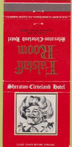Matchbook Cover - Sheraton Cleveland Hotel OH 30 Strike