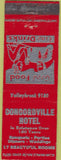 Matchbook Cover - Concordville Hotel