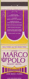 Matchbook Cover - Marco Polo Resort Motel Miami Beach FL WEAR