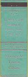 Matchbook Cover - Moongayle Tourist Cabins Middlesex PA?