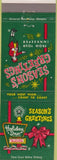 Matchbook Cover - Holiday Inn Effingham IL Chirstmas