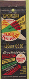 Matchbook Cover - Terminal Hotel Philadelphia PA WEAR