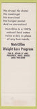 Matchbook Cover - Nutri Slim Weight Loss SAMPLE Phoenix AZ