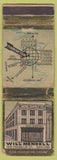 Matchbook Cover - Home Supply Co Oakland CA VERY WORN